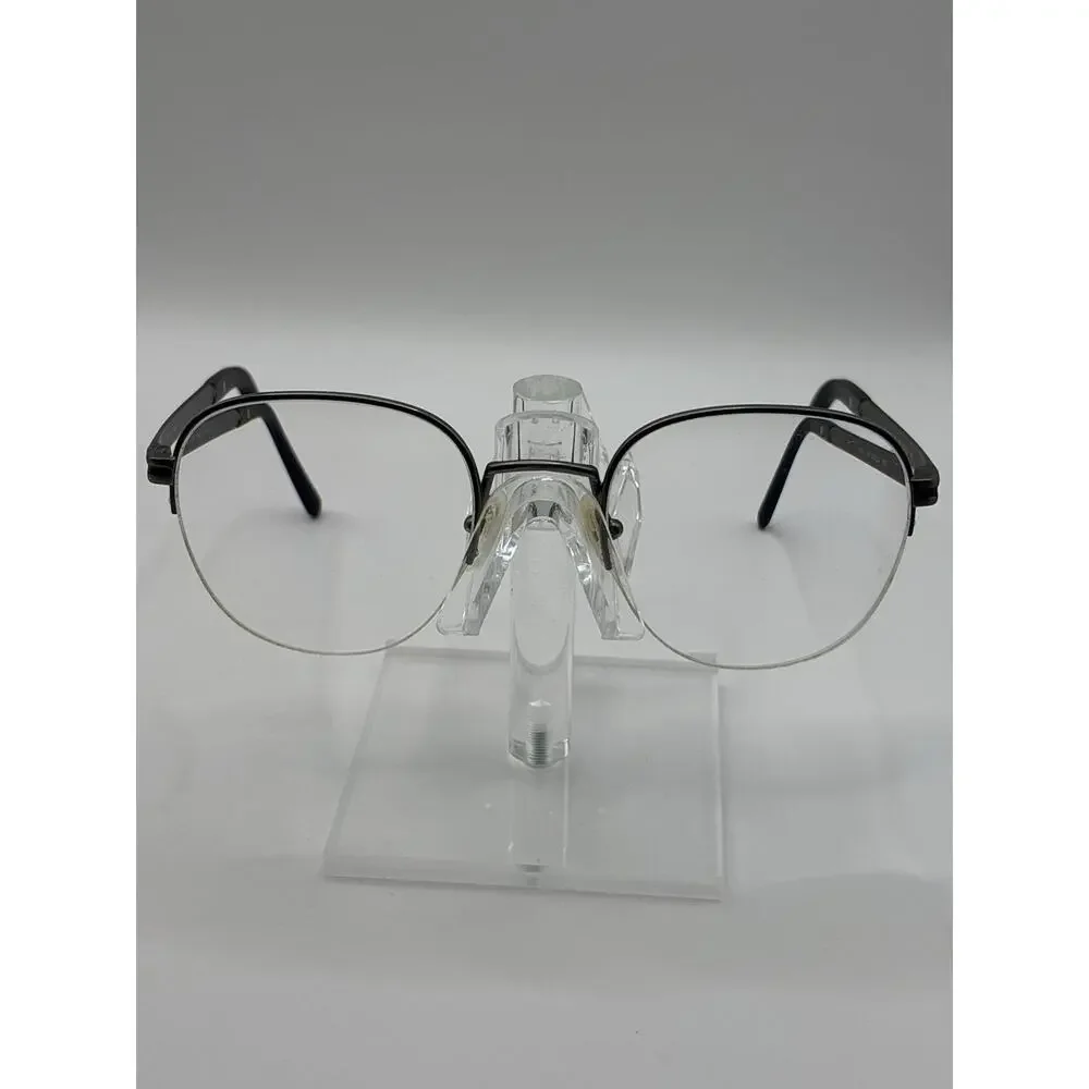 Bvlgari 1114 195 Gray Rimless Eyeglass Frames 52-22 145 Designer Italy